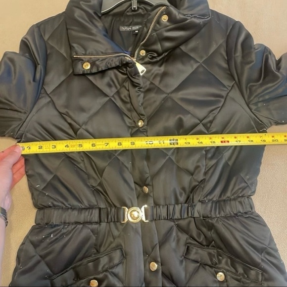 Via Spiga Women’s quilted puffer style coat - Picture 3 of 6